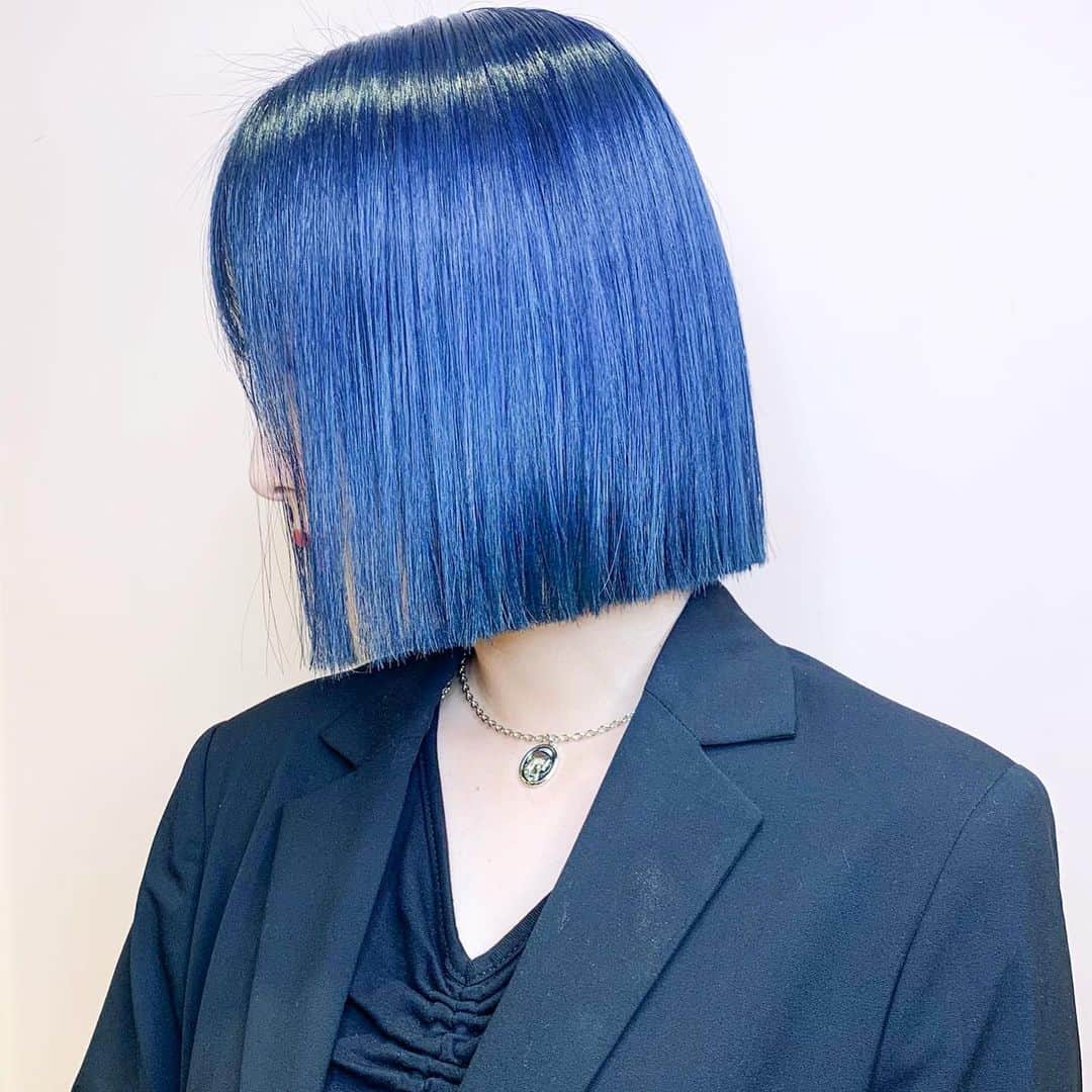 原涼香のインスタグラム：「【 韓国タッセルボブ × 𝙊𝙘𝙚𝙖𝙣 𝙗𝙡𝙪𝙚 💙 】 coolなお洒落ヘアー✌🏻🖤🖤 #ITZY の ryujin がイメージ🇰🇷❣️ ㅤㅤㅤㅤㅤㅤㅤㅤㅤㅤㅤㅤㅤ ㅤㅤㅤㅤㅤㅤㅤㅤㅤㅤㅤㅤㅤ」