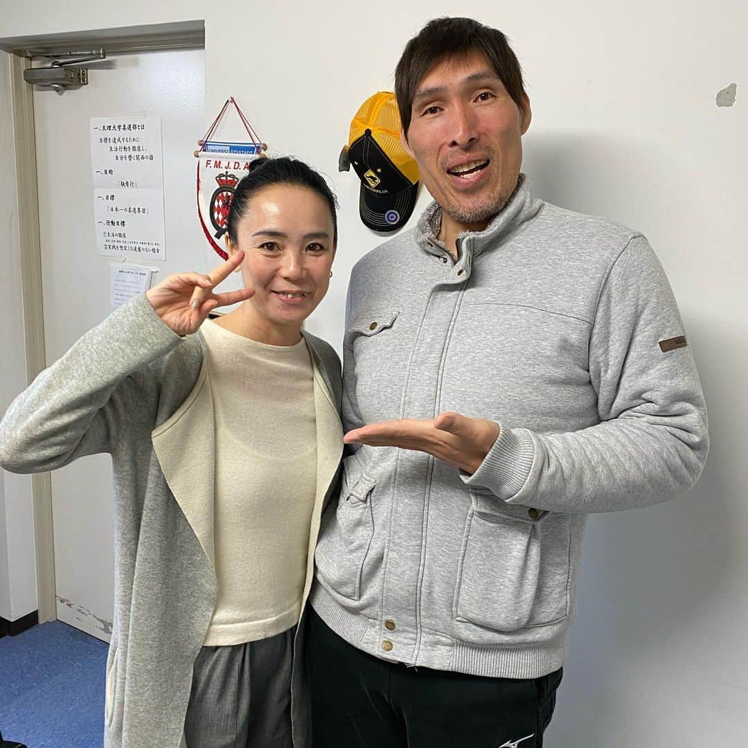 河瀬直美さんのインスタグラム写真 - (河瀬直美Instagram)「わ！ 篠原さん^_^ Wow! This is Shinohara-san  #柔道家 #おもろい #はじめまして #athlete  #olympics  #judo」3月16日 22時10分 - naomi.kawase