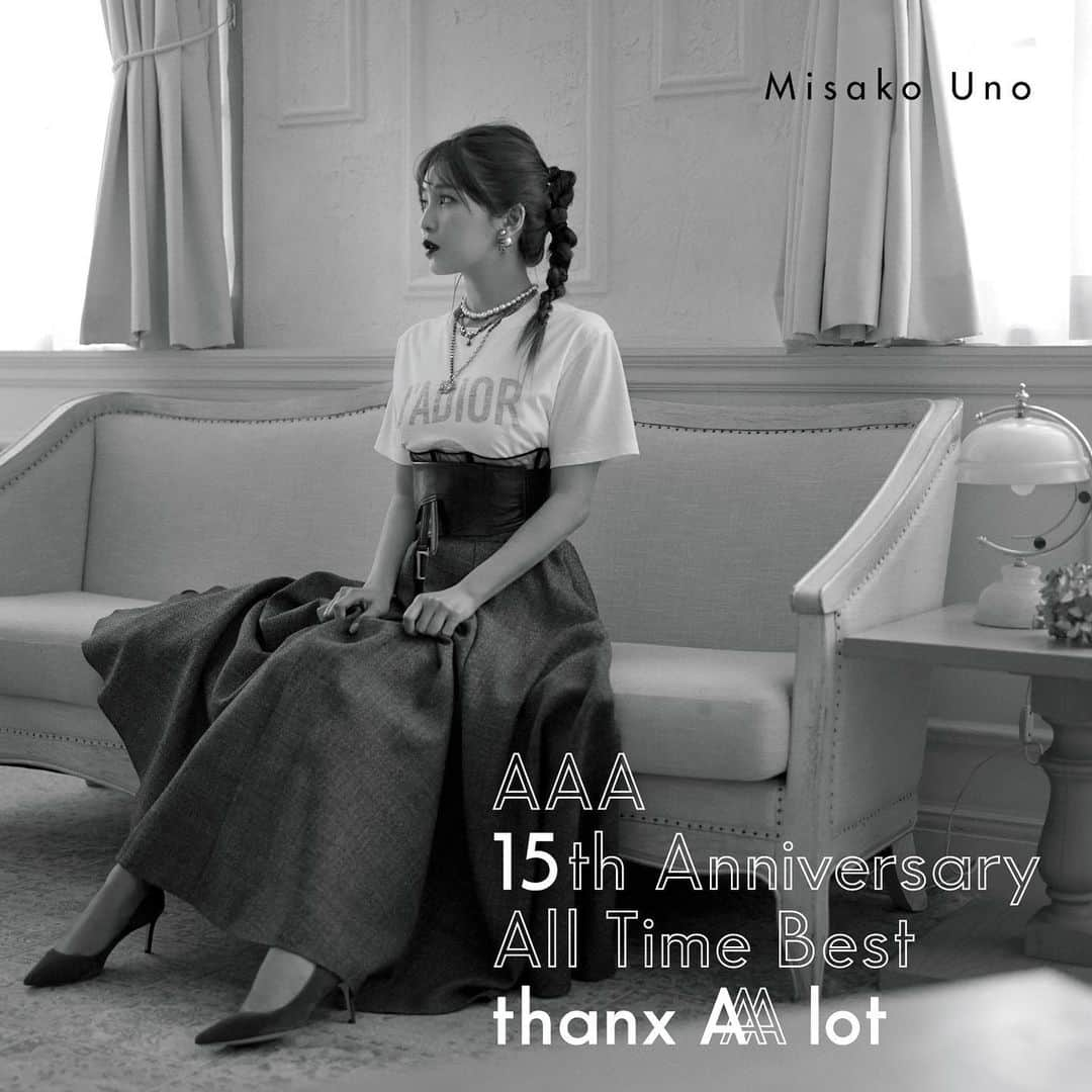 AAAのインスタグラム：「15周年記念ベストアルバム『AAA 15th Anniversary All Time Best -thanx AAA lot-』 Now on Sale‼️」