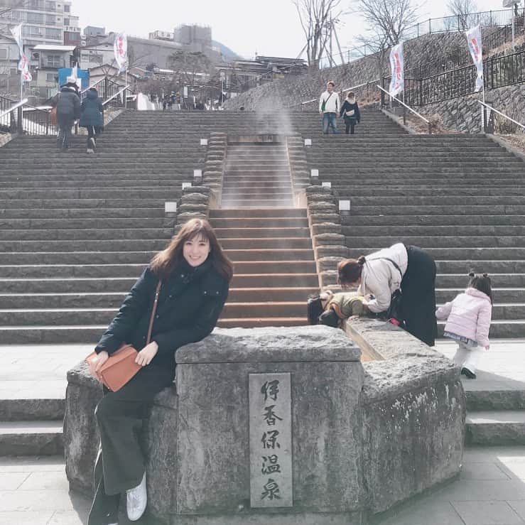 高橋麻美さんのインスタグラム写真 - (高橋麻美Instagram)「早く、出歩ける空気感にならないかなー  #旅行行きたい #温泉#伊香保#群馬#旅行#大階段#spa #hotsprings」3月16日 17時30分 - charmy421