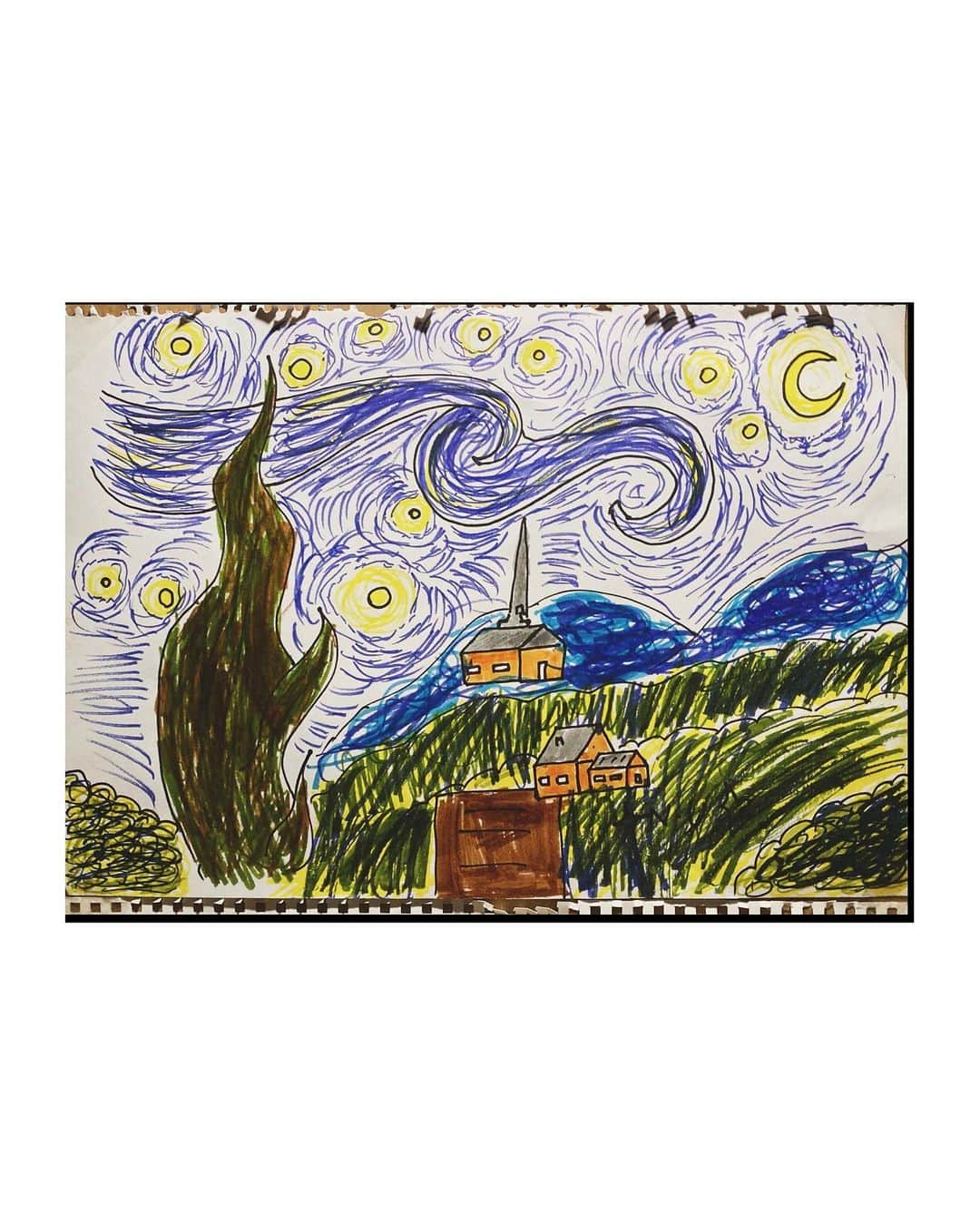 鈴木えみさんのインスタグラム写真 - (鈴木えみInstagram)「@botanist_official から新登場の、 Van Gogh Museum（ゴッホ美術館）とコラボしたシャンプー&トリートメントをいただきました🌻 自然や植物からのインスピレーションを生涯大切にしたゴッホ。 偶然少し前に、娘が保育園のアートクラスでゴッホの星月夜を描いてました🎨日々自然やアートに触れることを、これからも大切にしていきたいですね💞 #BOTANIST #ボタニスト #botanicalbeauty #vangogh #PR」3月16日 19時57分 - emisuzuki_official