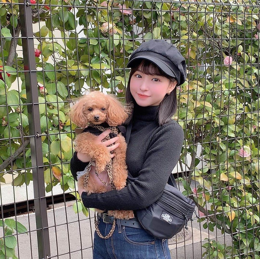 近藤里奈のインスタグラム：「﻿ ﻿ この間家族でプチ旅行へ✈️♡﻿ もちろんてぃーちゃんも一緒🐶﻿ ﻿ 雨と雪降ってたからドッグラン﻿ 行けなかったけど🥺﻿ ﻿ ﻿ そして皆さんにお知らせが！﻿ ﻿ 舞台　劇団たいしゅう小説家Present's﻿ 「しあわせになりたい」に出演致します﻿ ﻿ 2020年6月24日〜28日　萬劇場﻿ ﻿ 事務局先行予約　2020年3月21日AM10時〜﻿ 劇団ホームページにて受付﻿ ﻿ URLはストーリーハイライトから﻿ ご確認お願い致します♡﻿ ﻿ ﻿」