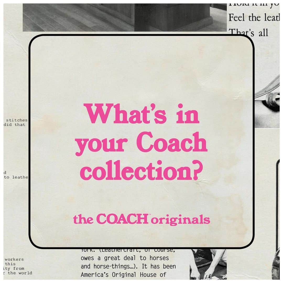 コーチさんのインスタグラム写真 - (コーチInstagram)「What's in your Coach collection? Whether you're the queen of totes or wallet-obsessed, we want to know how much Coach is in your closet. Comment below. ⤵️ #TheCoachOriginals #CoachNY」3月16日 23時23分 - coach