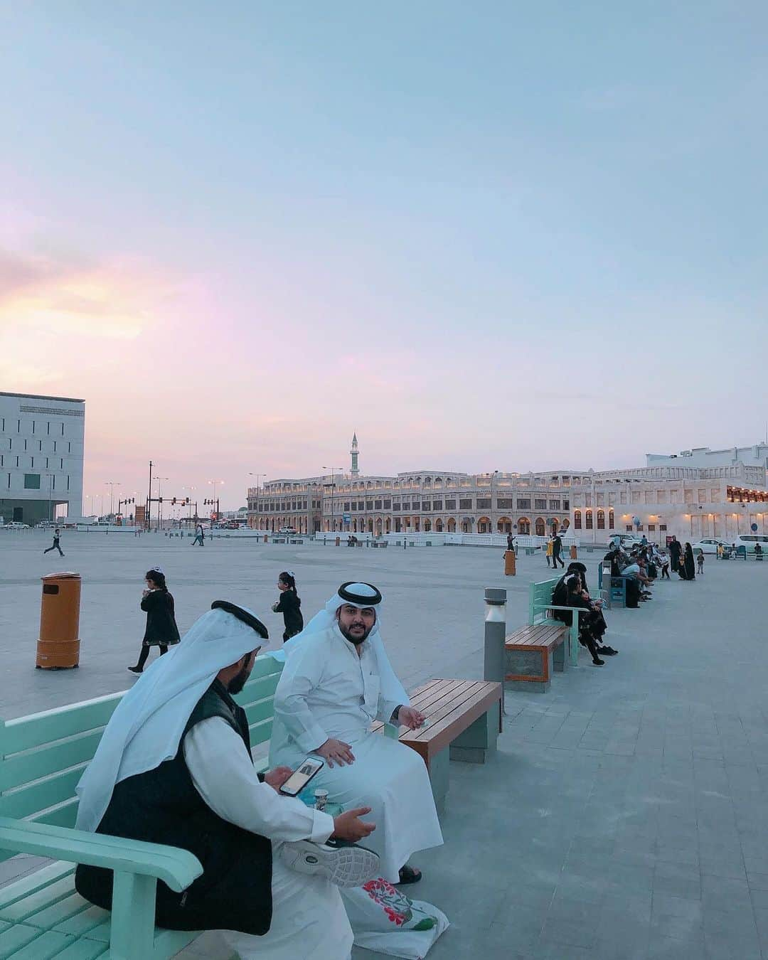 相知明日香さんのインスタグラム写真 - (相知明日香Instagram)「🇶🇦 . I really Love this sky. . .」3月16日 23時24分 - asukalohappy