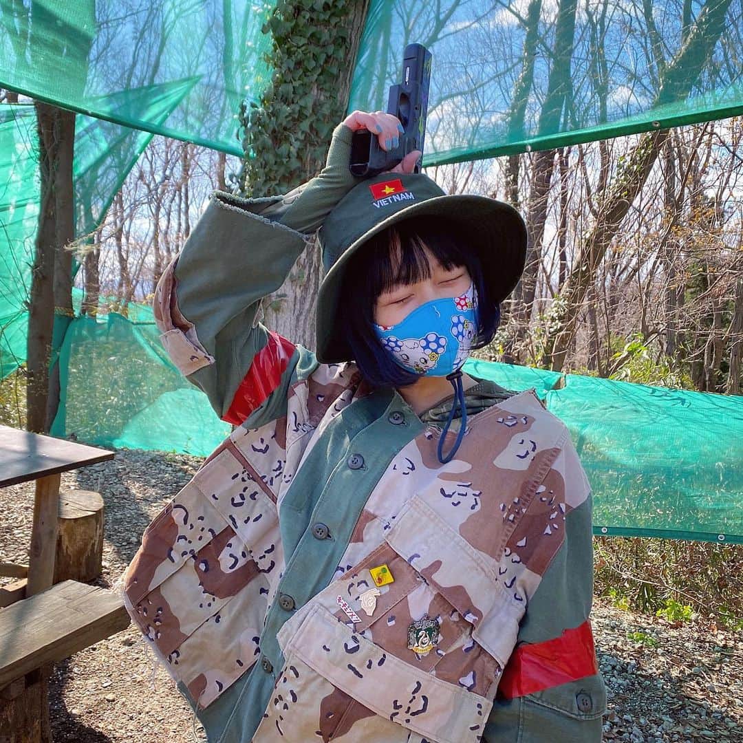 中川美優さんのインスタグラム写真 - (中川美優Instagram)「サバゲー楽しかったなあ」3月16日 23時35分 - nakagawamiyuu