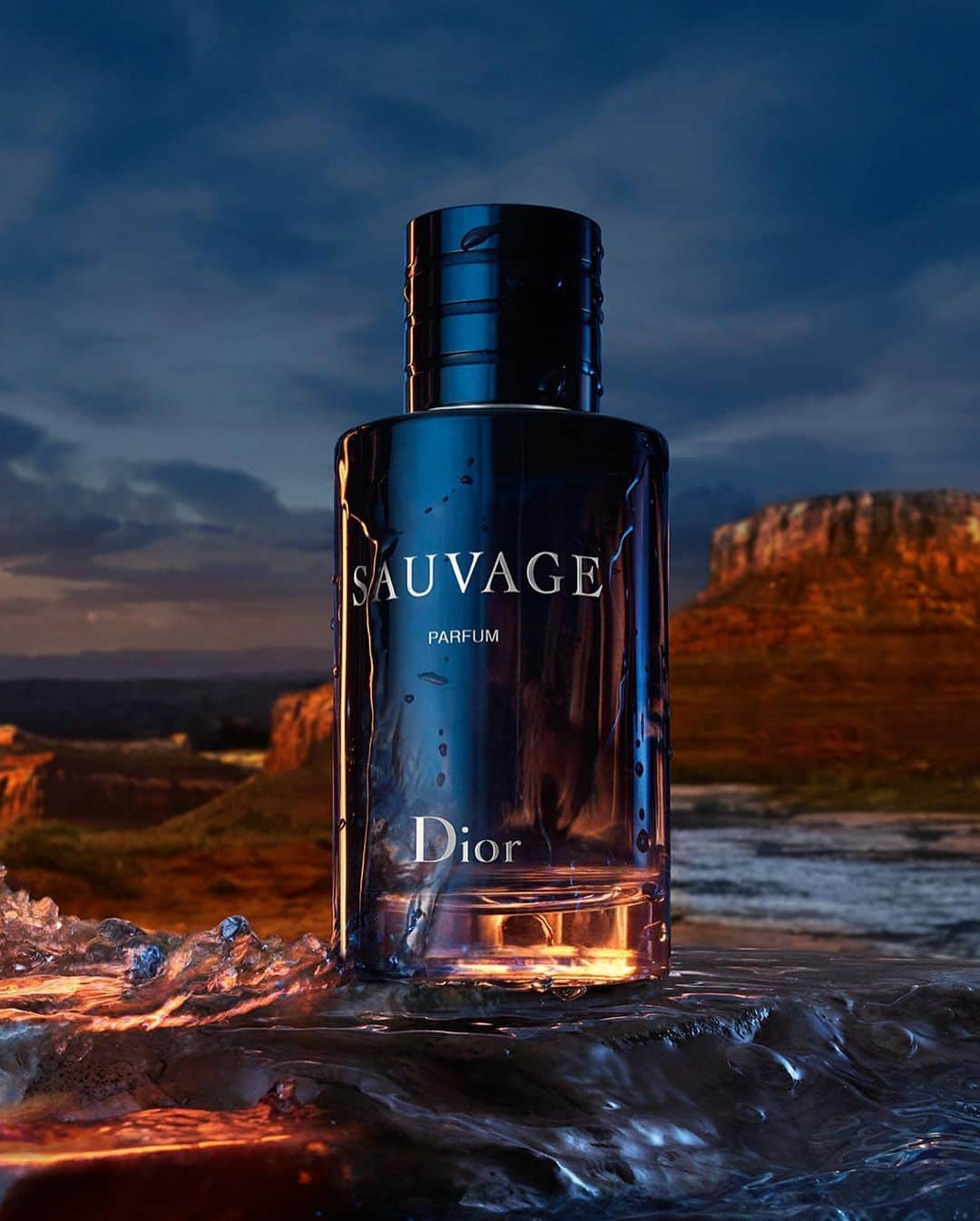 クリスチャンディオールさんのインスタグラム写真 - (クリスチャンディオールInstagram)「SAUVAGE, THE NEW PARFUM In the deep blue night, alone in this unspoiled expanse, Johnny Depp is at one with nature.  #diorparfums #diorsauvage #johnnydepp @diorparfums」3月16日 23時32分 - dior