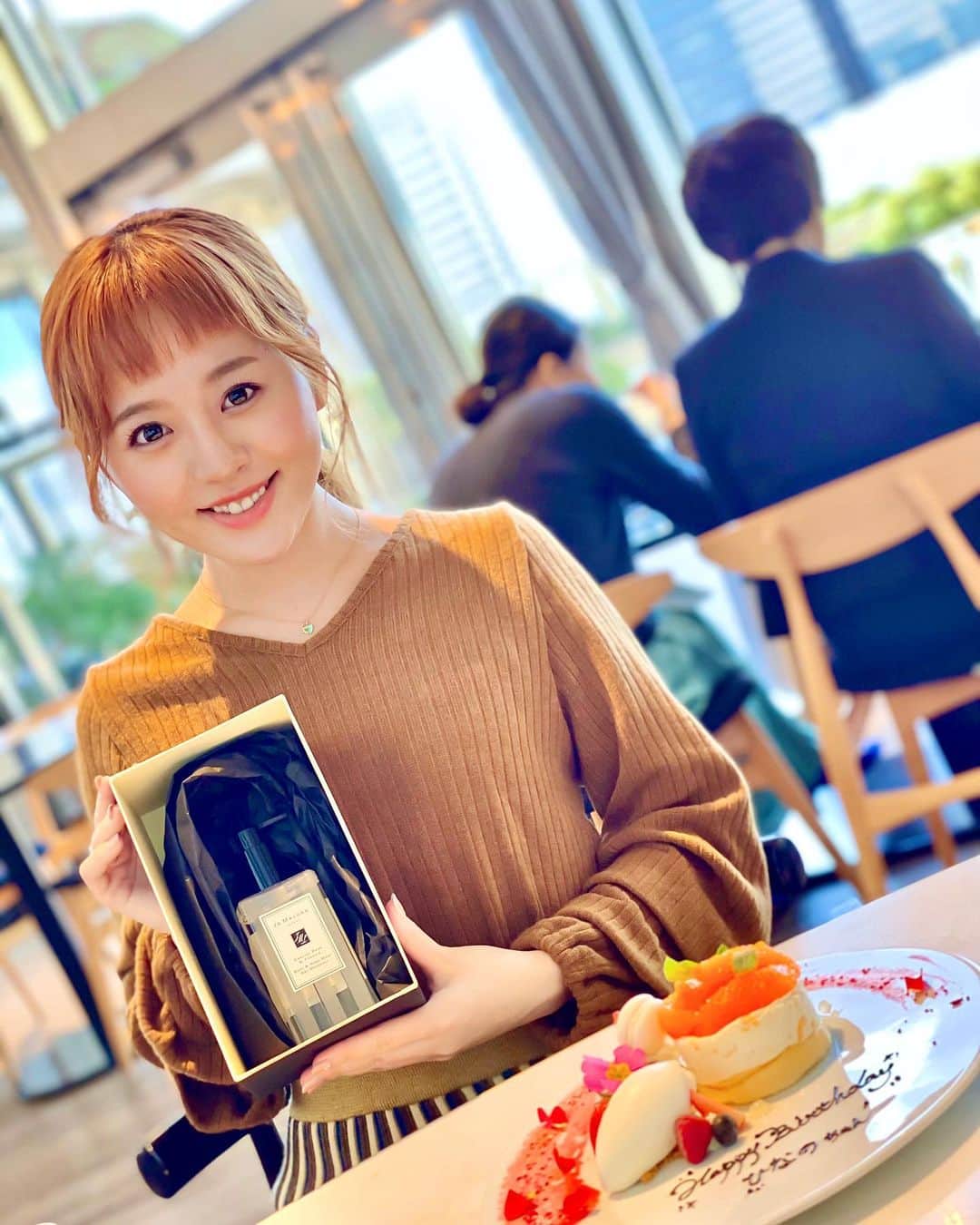 真衣ひなののグルメインスタ