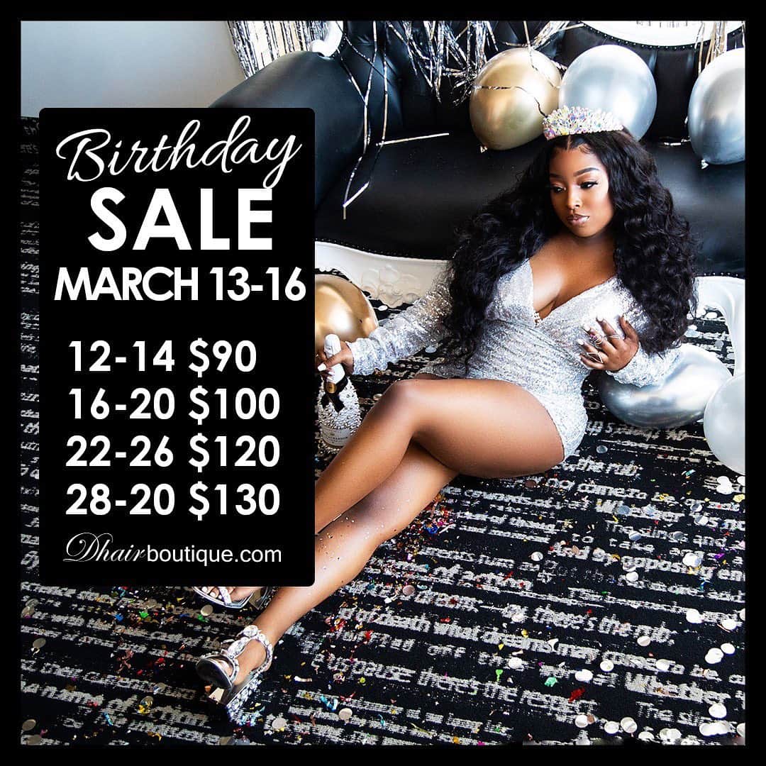 Angela Simmonsさんのインスタグラム写真 - (Angela SimmonsInstagram)「Today is our last day to enjoy our birthday sale, Available online and at  any Dhair location 🥳 @dhairboutique」3月17日 5時53分 - angelasimmons