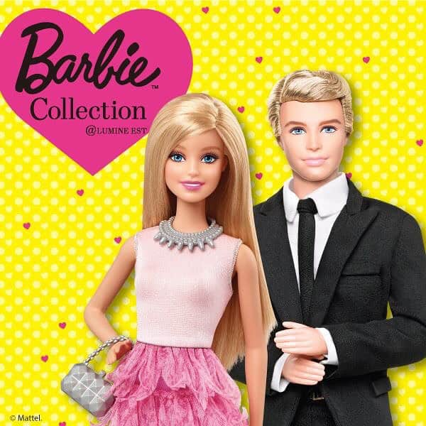 barbie.japanのインスタグラム：「Barbie Collectionがルミネエストに登場！バレンタインにぴったりのオリジナル商品も発売予定。お友達にプレゼントしてみませんか？ 【期間】1月12日(火)～2月14日(日) 【会場】３F南側エレベーター前 【お問い合わせ先】エース・マーチャンダイズ　TEL:0120-068-223 #barbie #collection #valentine #present #gift #バービー #バービーコレクション #バレンタイン #プレゼント #ルミネ」