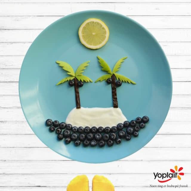 Ida Froskのインスタグラム：「Stikk av fra kulden, nå kan du vinne reise til den tropiske øya St. Martin! Gå inn på yoplait.no for å delta. #sponset #ad #yoplait #foodart [Tropical dreams, competition in Norway].」