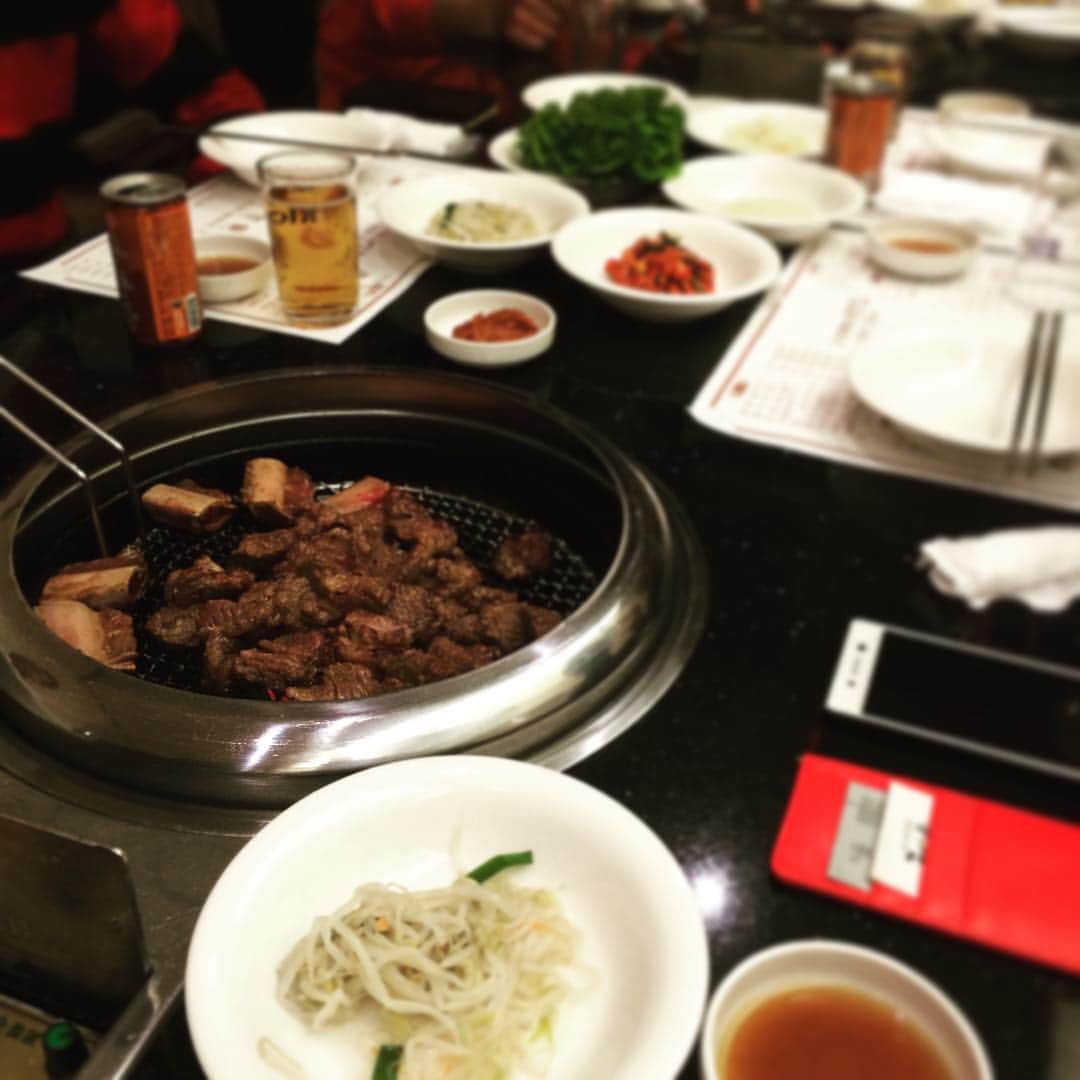 株式会社 颯美建設のインスタグラム：「#焼肉食べ放題 #おなかいっぱい  今は無料のwifiが飛んでるので更新しております(*^^*)む」