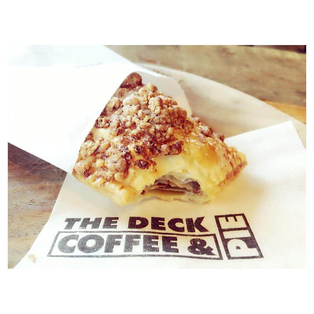 村瀬紗英さんのインスタグラム写真 - (村瀬紗英Instagram)「美容室帰りに...😋🍴#カフェ #thedeckcoffeeandpie #sweet」1月10日 12時01分 - saepiiii.m