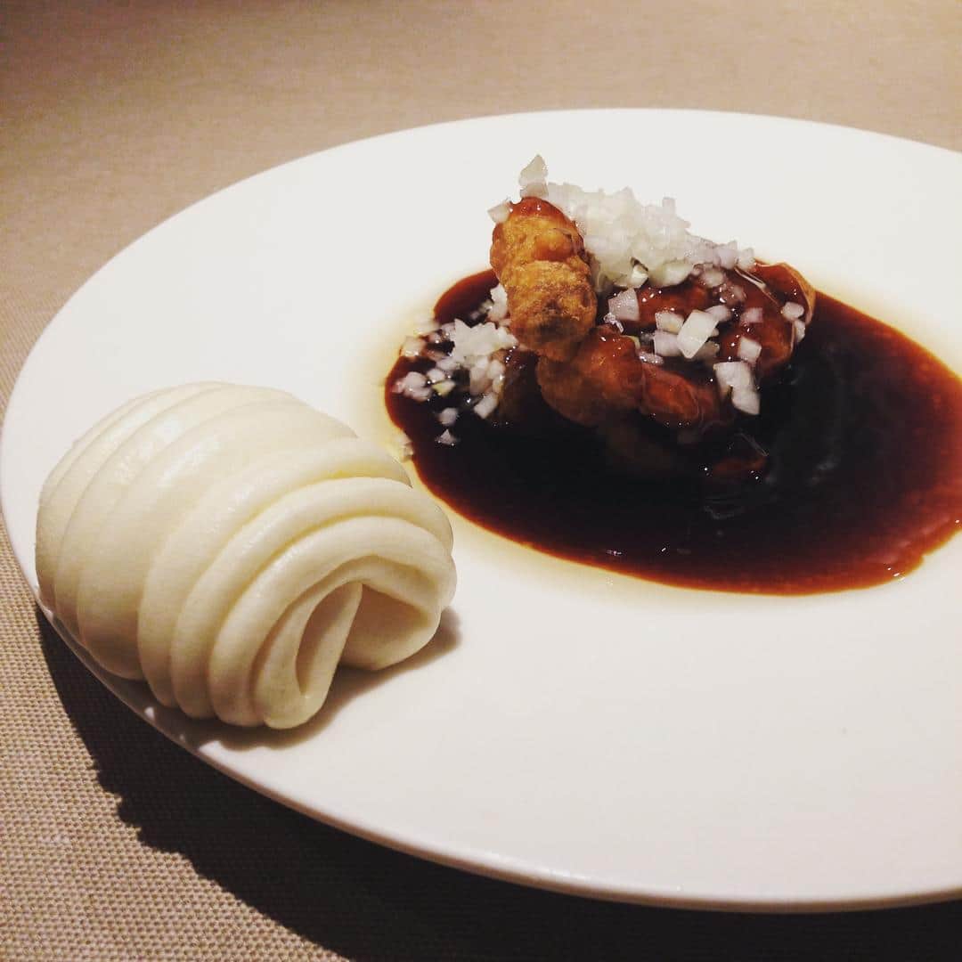 のインスタグラム：「中華も食べておきたいとマサズキッチン。黒酢の酢豚。 #中華 #黒酢 #酢豚 #名物 #花巻大好き」