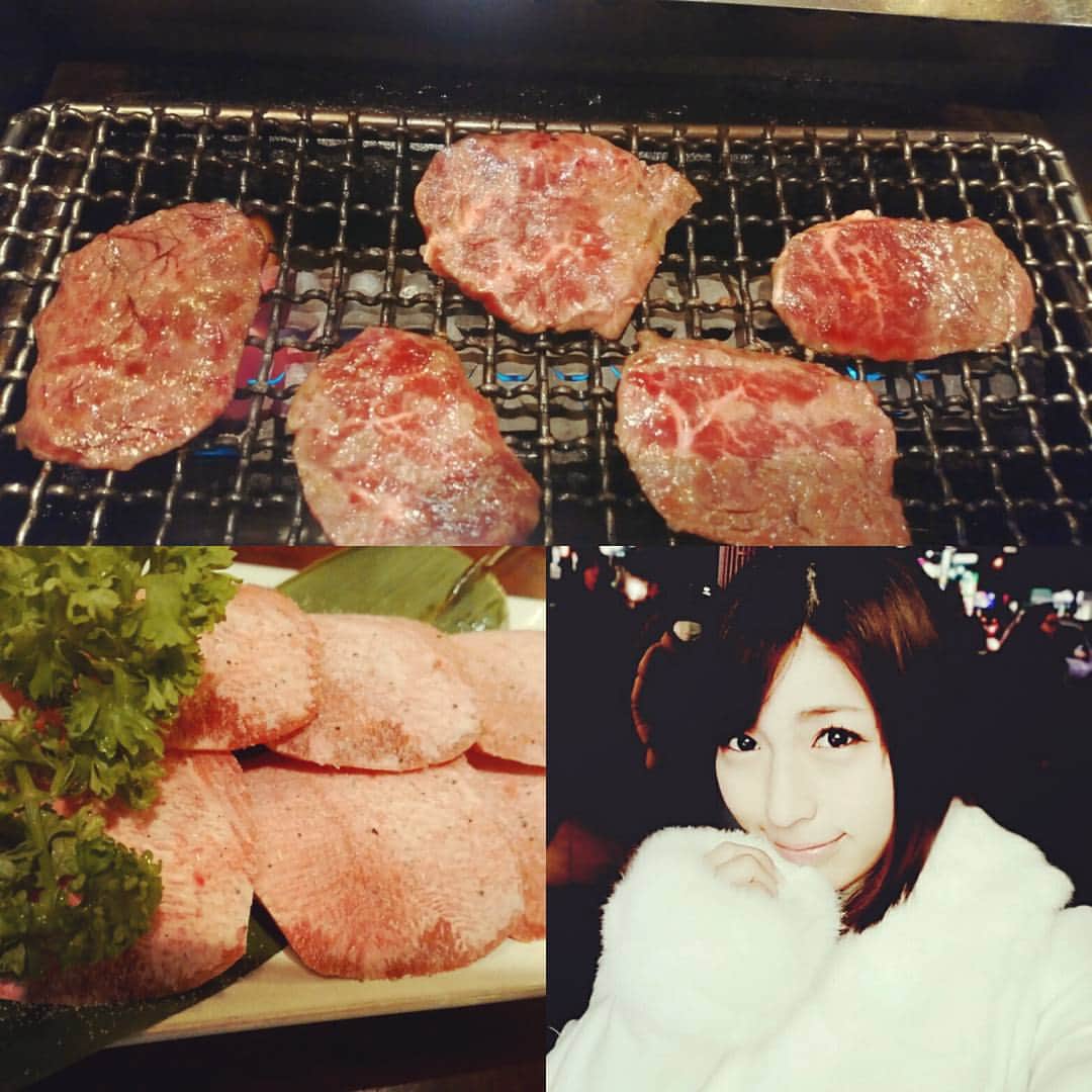 星野ナミのインスタグラム：「お肉🍖❤」