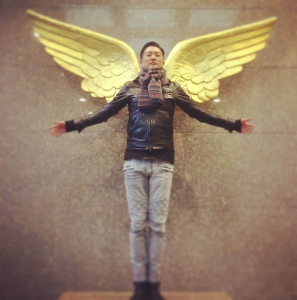 菊地智義さんのインスタグラム写真 - (菊地智義Instagram)「パルテノン多摩で黄金の翼が！」1月16日 20時18分 - potatokikuchi2