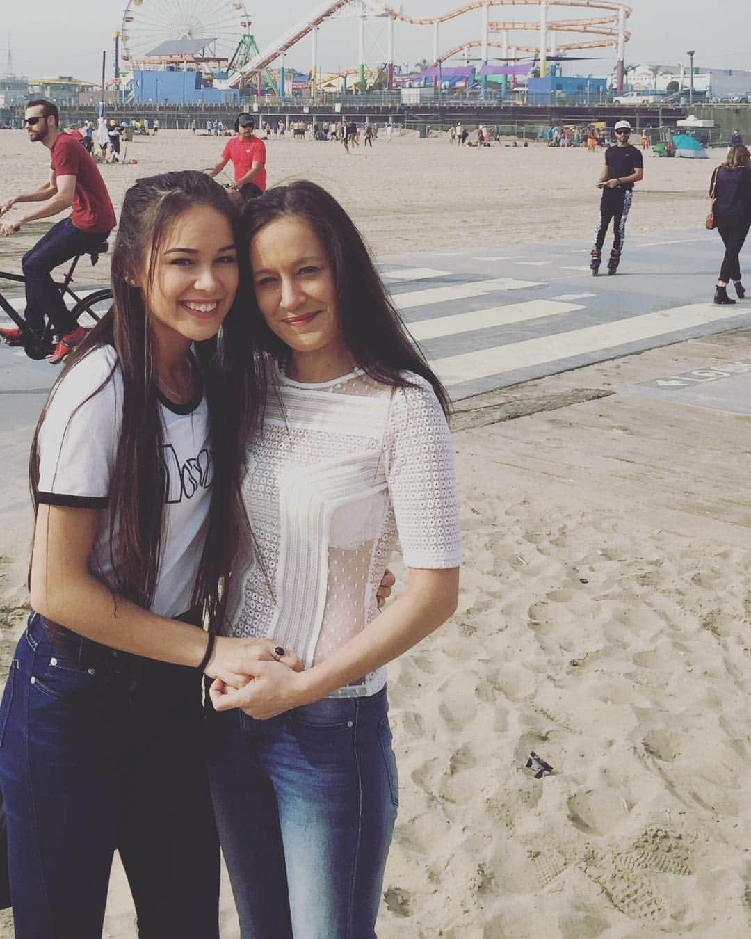 Katrina Francis Craineさんのインスタグラム写真 - (Katrina Francis CraineInstagram)「Santa Monica with my favourite person in the whole world @kailanicraine」1月18日 14時25分 - trinifrancis