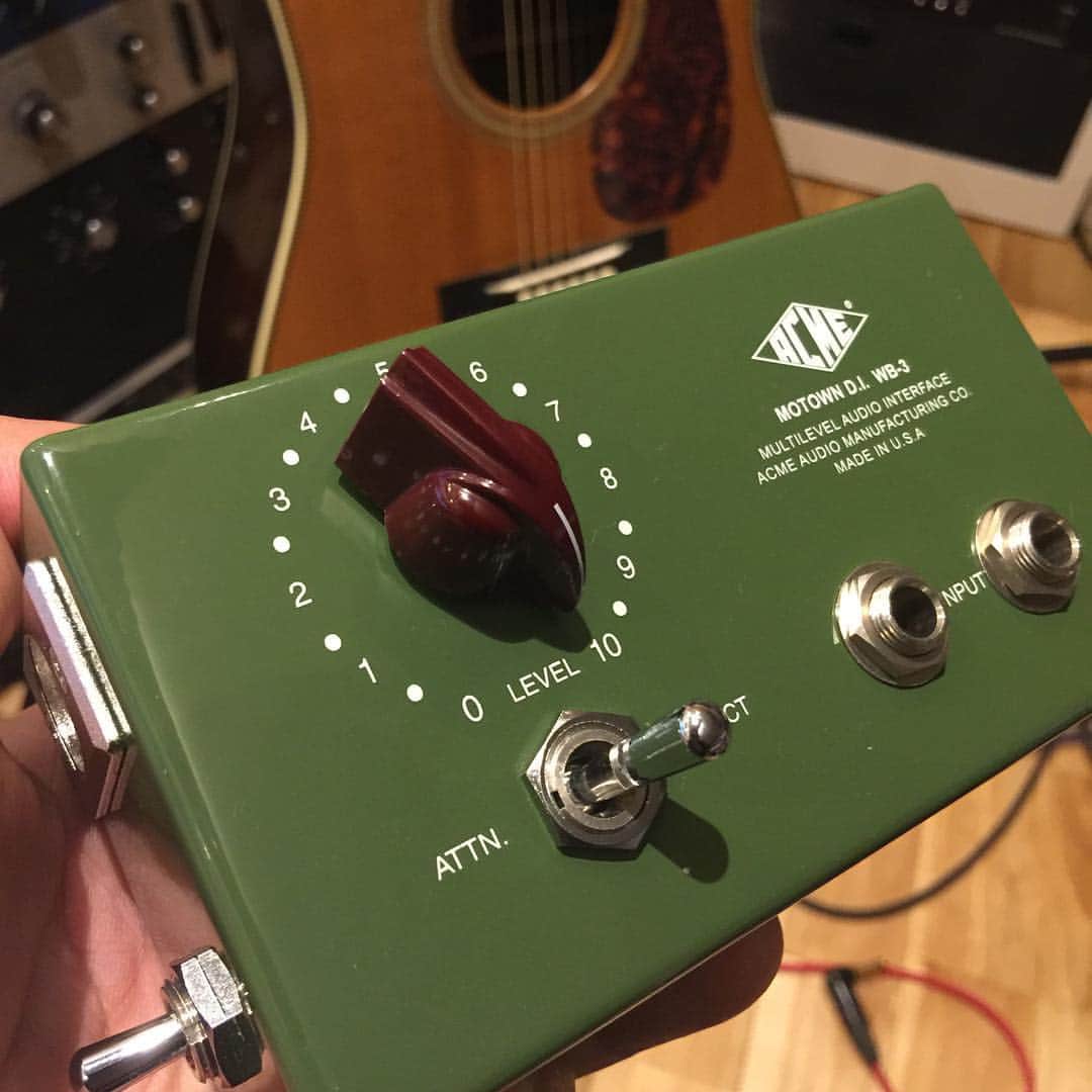 島田昌典のインスタグラム：「Motown D.I.   #motown #studio #bass」