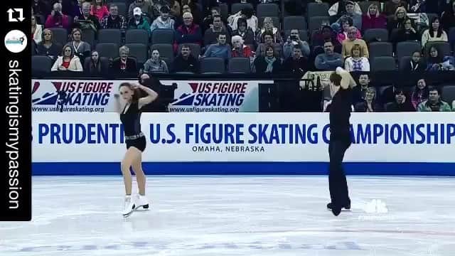 アナスタシア・オルソンのインスタグラム：「Thanks @skatingismypassion for this awesome edit! 2013 US Figure Skating Championships 🇺🇸」