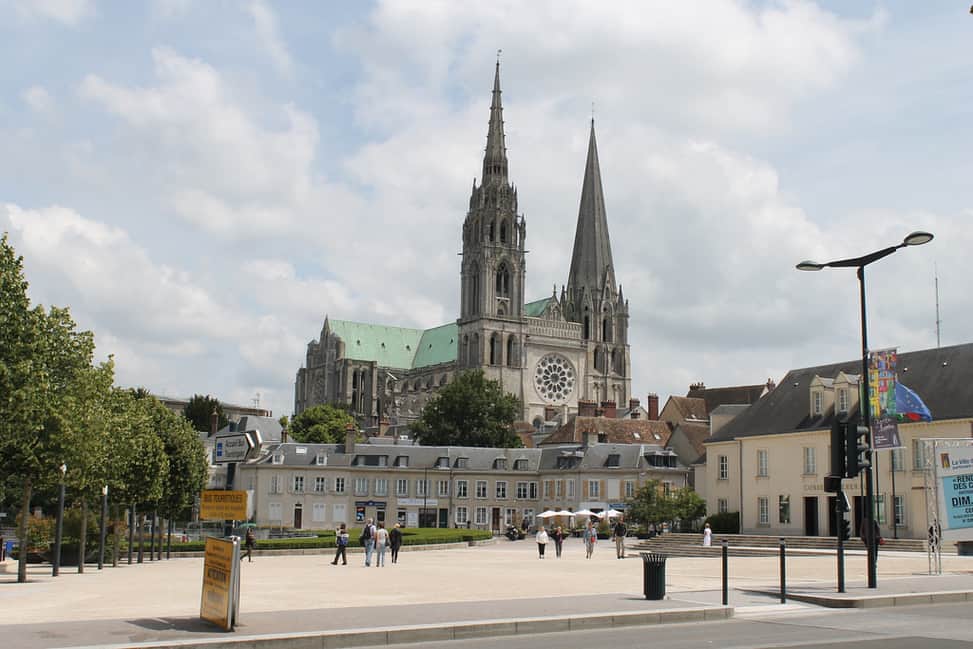 のインスタグラム：「#フランス #世界遺産 #シャルトル大聖堂 #france #worldheritage #chartrescathedral」