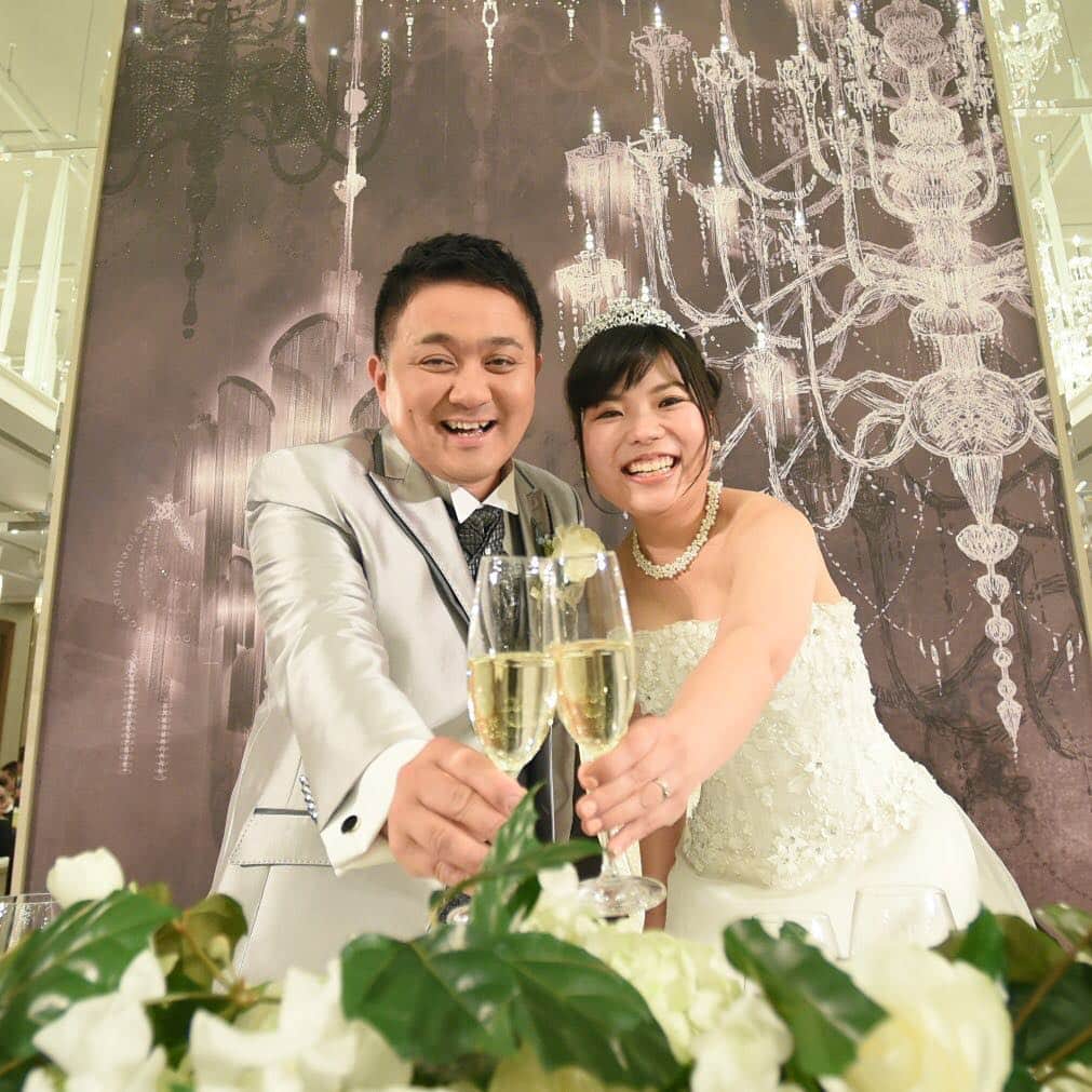 結婚しよう。プロジェクトのインスタグラム：「結婚しよう！乾杯！  #ストリングスホテル名古屋 #アートグレースウエディングスクエア #結婚しよう」