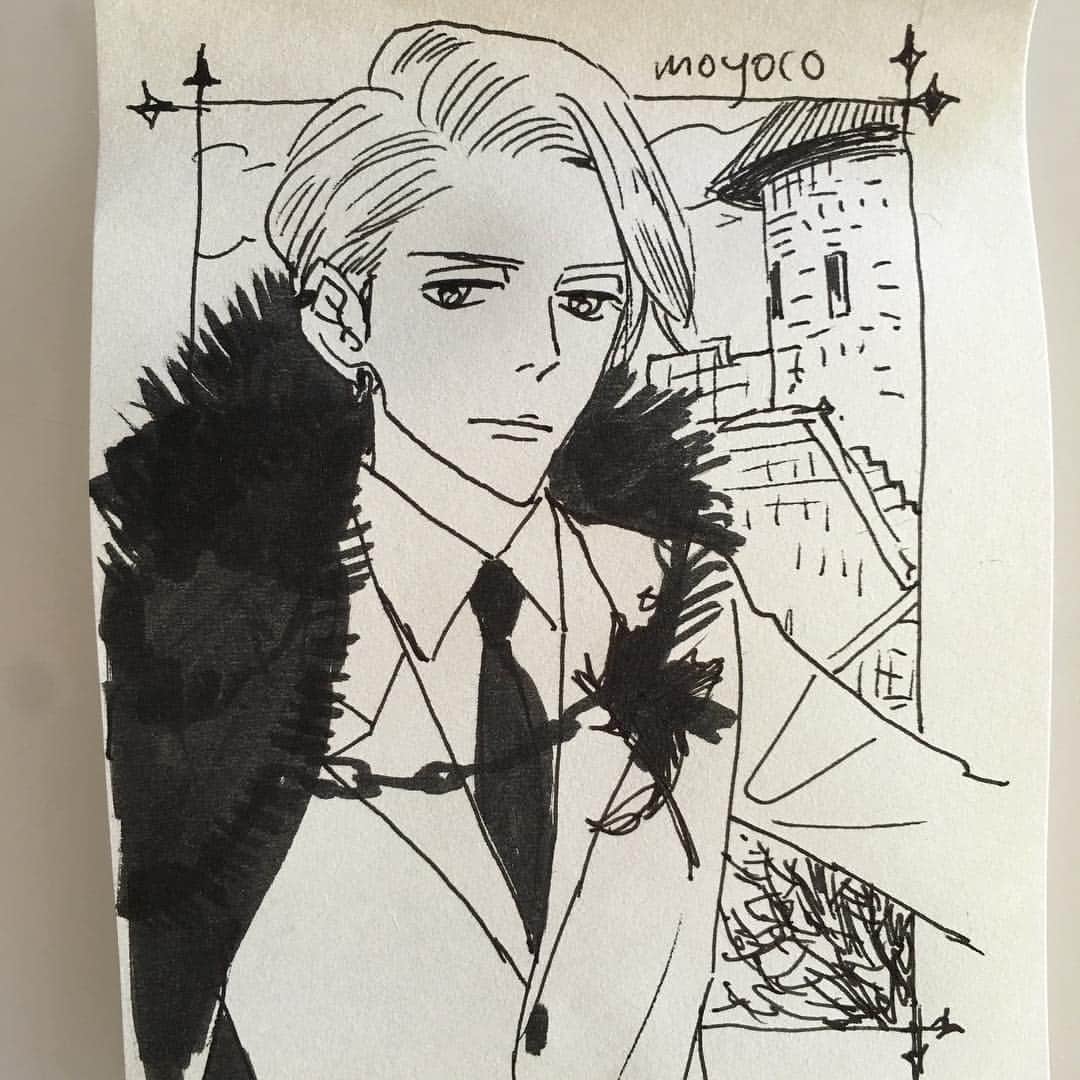 安野モヨコのインスタグラム：「黒いまま大人になったバージョンピエールさん。モヨコ #sugarsugarrune #pierre #happybirthday #moyocoanno #moyoco #シュガシュガルーン #シュガルン #安野モヨコ」