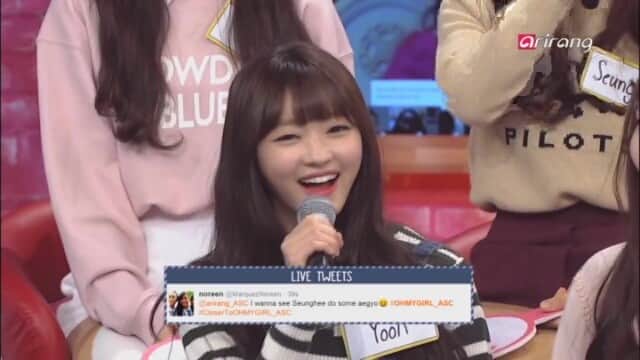 のインスタグラム：「Yooa can rap,sing,act,dance. Ah she is perfect 😍💕 Do you want me to post Mimi and Yooa dance next? 😄 #OHMYGIRL#OMG#YOOA#유아#WMENT#KPOP」