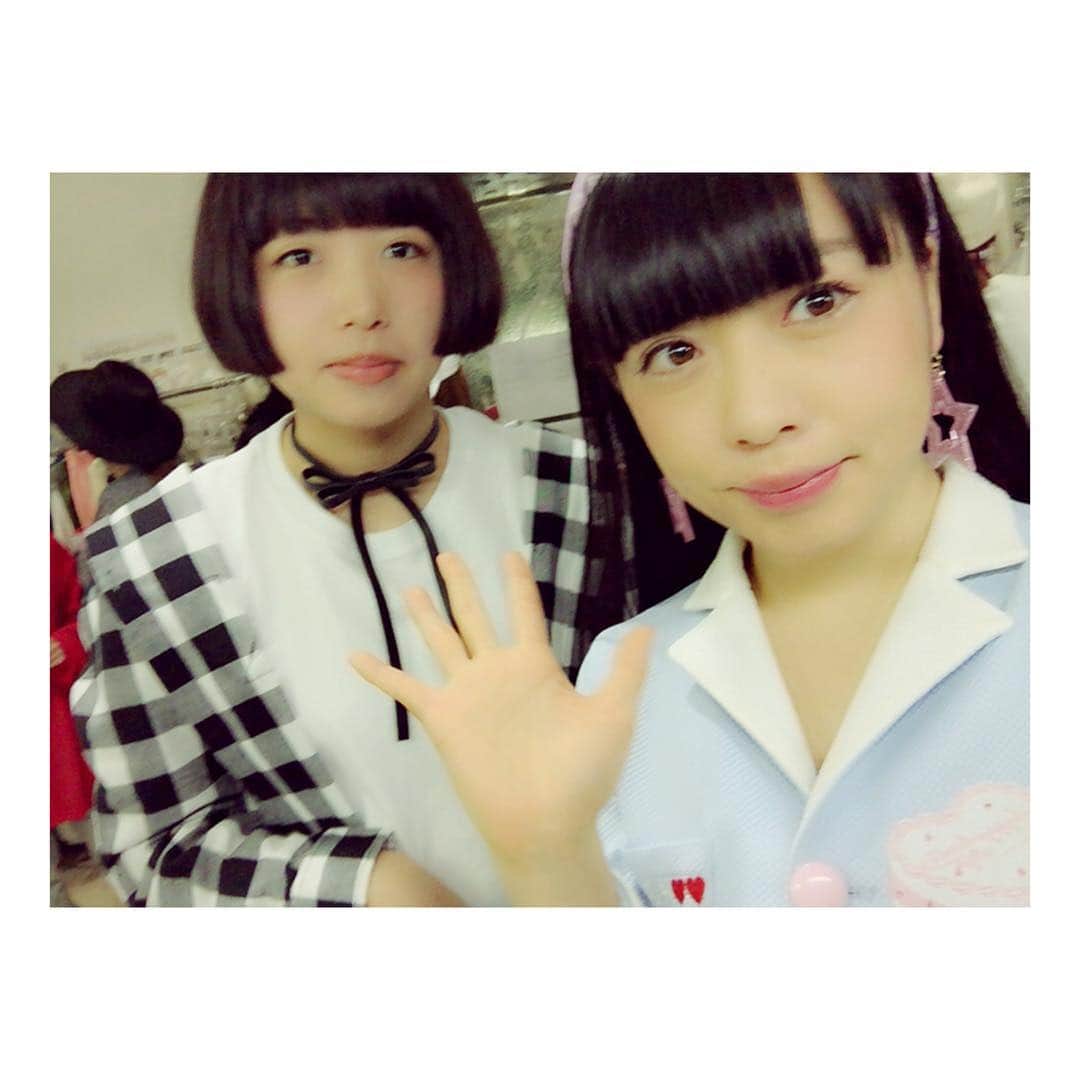 宇佐美萌のインスタグラム：「昭和な感じの平成の服💗今日もありがとうございました！来週からは、ベルハーじゃないんだよ私〜何者になるのか、全然わかんないよ〜！不思議な気分(^.^)🙏 みんなは来週から何になるのー！？」