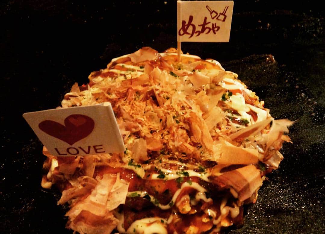 星野ナミのインスタグラム：「明太子もちチーズ★めっちゃうまたんでした♡ #オ好ミ焼キ」
