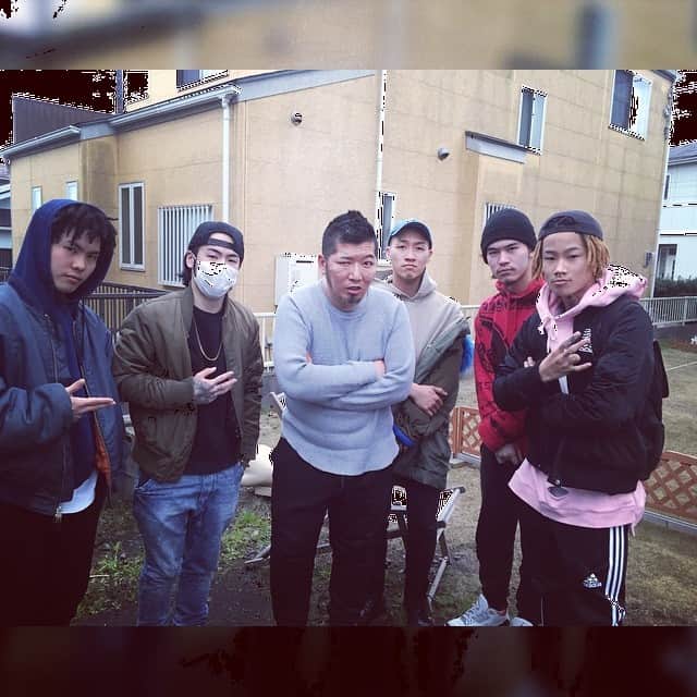 KENSHUのインスタグラム：「#Kenshu & #BADHOP a.k.a kawasaki area just make it.」