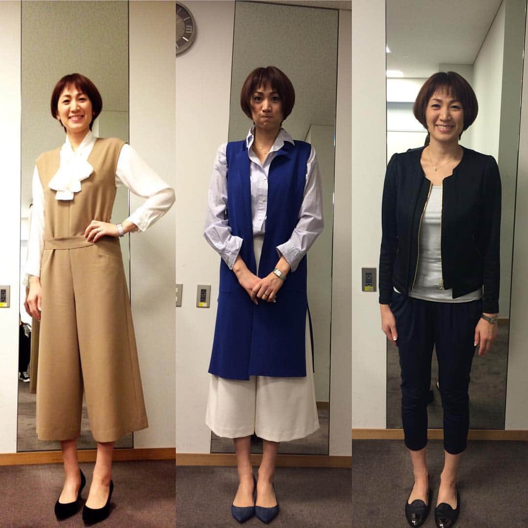 高橋みゆきさんのインスタグラム写真 - (高橋みゆきInstagram)「収録3本撮り✨衣装✨ #収録 #楽しくてあっという間に終わった #たくさん着れて楽しい♪ #どのパターンがお好き🤗？」2月4日 21時18分 - shin_miyukichi