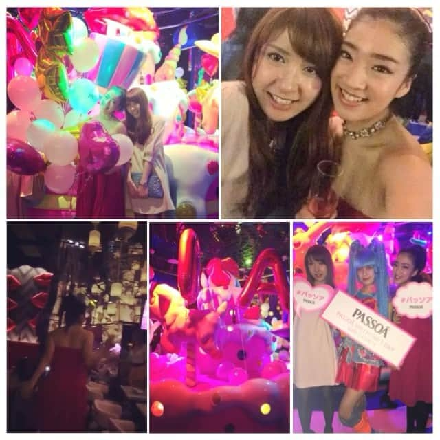 馬場彩月のインスタグラム：「#パッソア 初めて飲んだけど美味しかったよ🍸Passoã's valentine's PR press party @ #kawaiimonstercafe #harajuku #passoa  #valentine #girls #dresscode #pink #cocktail #party #thanks #fun #iFeltlike #iWasin #the #disneyland #性格悪そう #innocence」