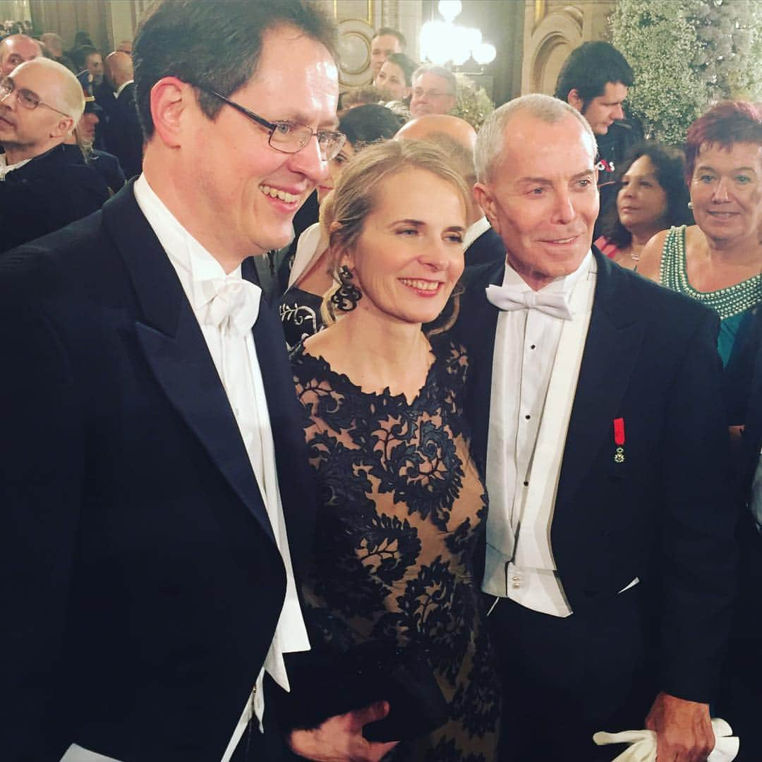 ジトロワさんのインスタグラム写真 - (ジトロワInstagram)「Karin & Rainer Trefelik, with Jean Claude Jitrois, attending the OpernBall Ceremony yesterday evening in Vienna. #poppundkretschmer #jitrois #OpernBall #Vienna #opernball2016」2月5日 19時08分 - jitroisparis