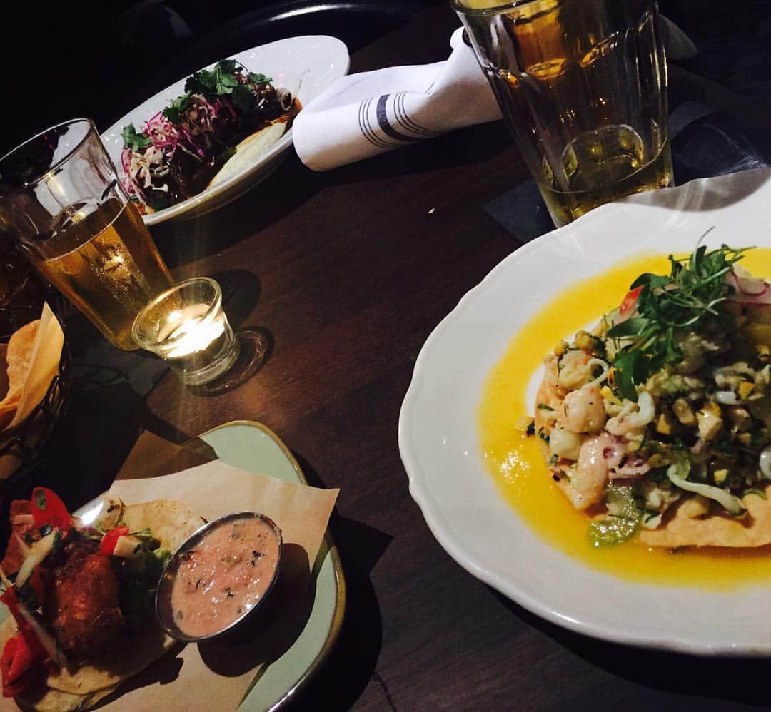 中村豊さんのインスタグラム写真 - (中村豊Instagram)「Awesome Mexican Restaurant. #ceviche #fishtacos」2月20日 13時52分 - yutakanakamura_