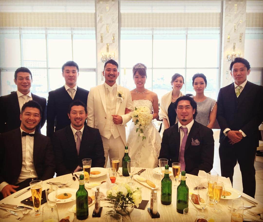 君島良夫さんのインスタグラム写真 - (君島良夫Instagram)「おすぎ結婚おめでとう。素晴らしい披露宴でした！ #HappyWedding」2月6日 16時32分 - yosh_10