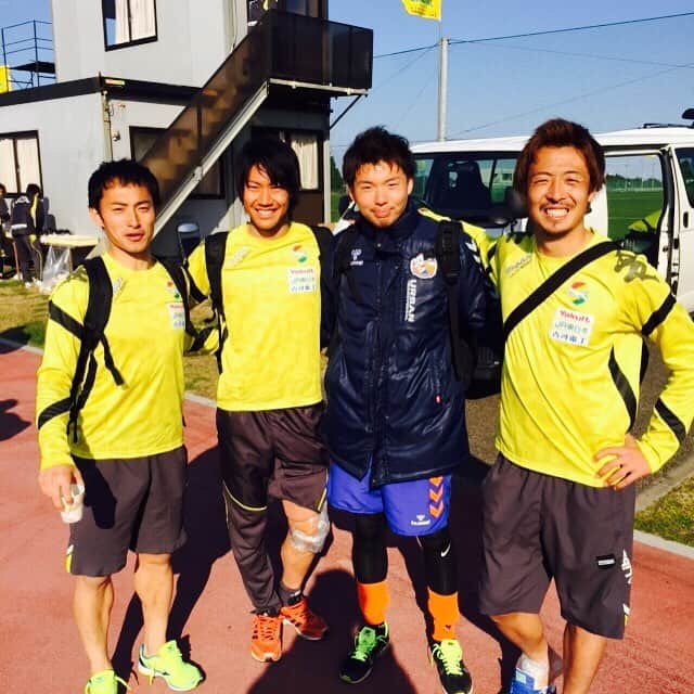 田中輝希のインスタグラム：「#あべちゃん #わかくん #まきと #再会 #ジェフ千葉」
