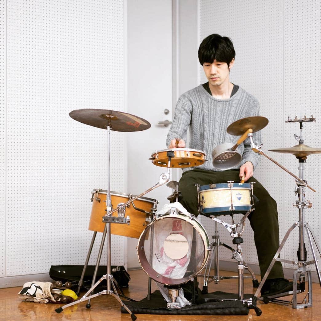 euphoriaのインスタグラム：「ドラムを叩く森川。 Hiro playing the drums. #euphoriajp」