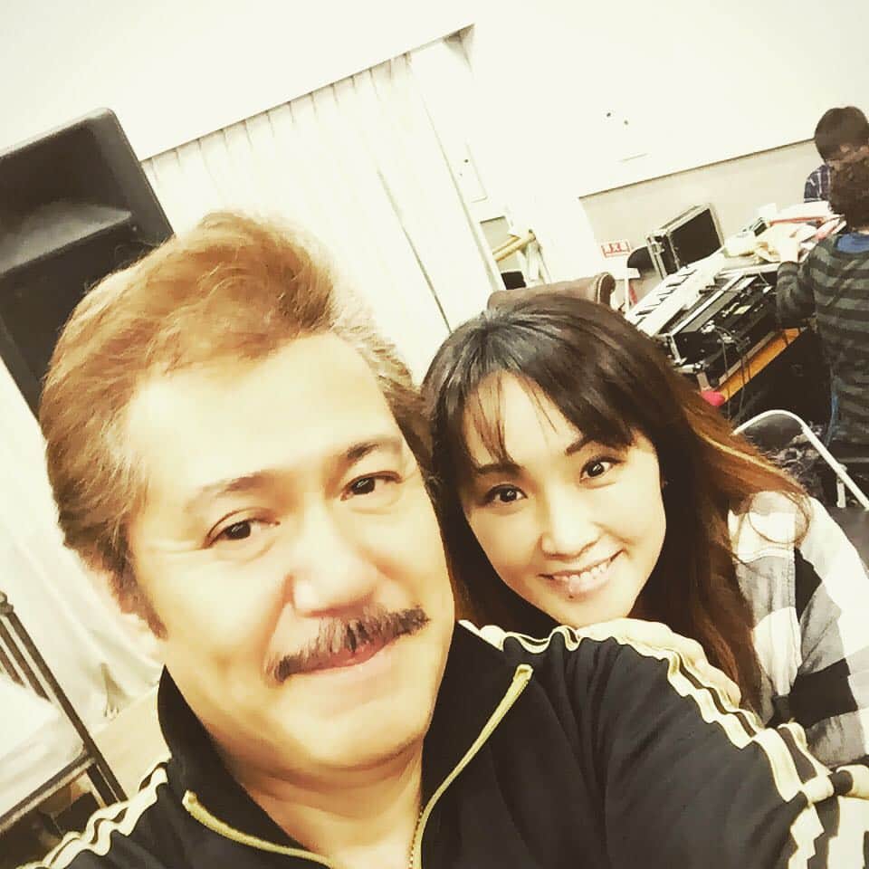 濱田めぐみのインスタグラム：「はーい、イケメンやって。 今井清隆氏の イケメン顔( ´ ▽ ` )ﾉ  #ジキハイ #今井清隆 #kiyotakaimai #濱田めぐみ #megumihamada」