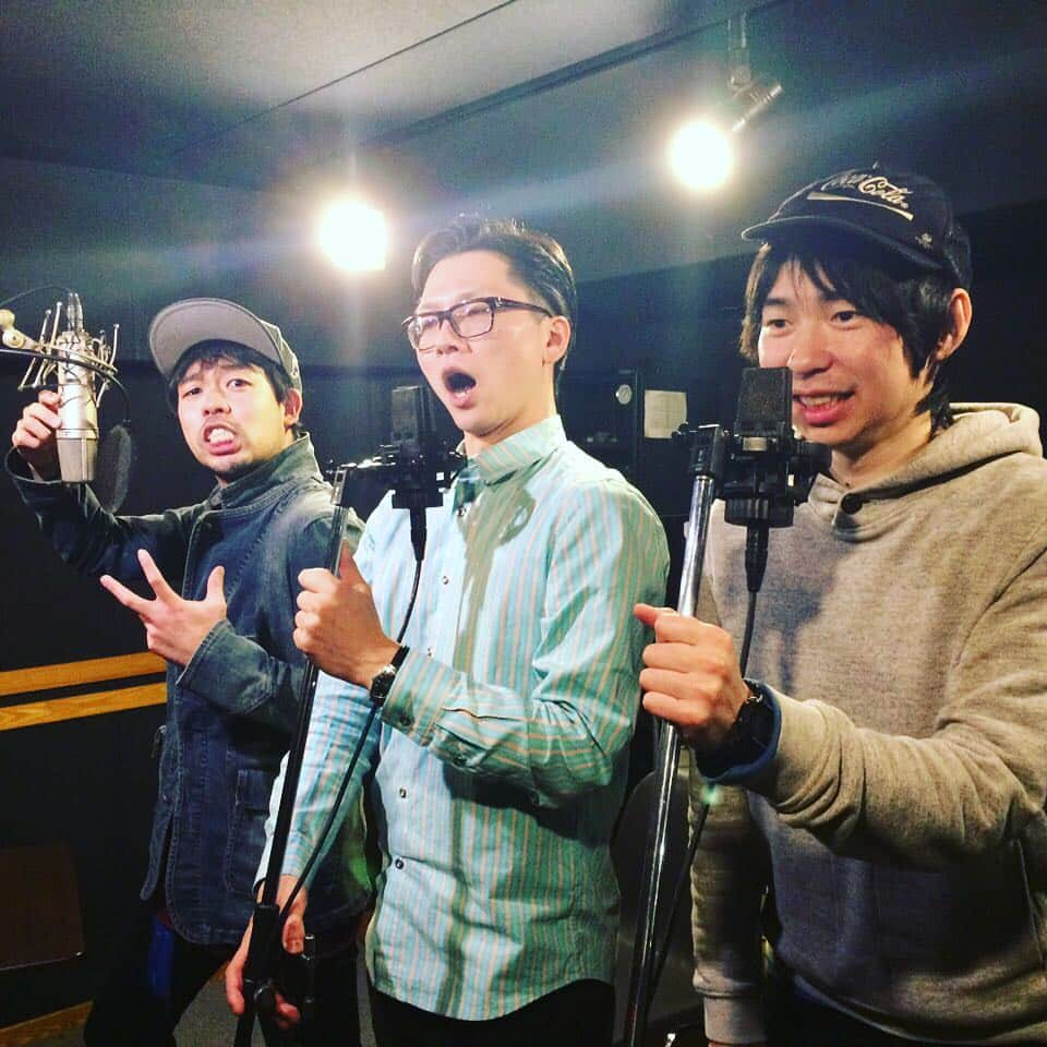 桃野陽介さんのインスタグラム写真 - (桃野陽介Instagram)「#Hocori #Duet #レコーディング #ユキヒーロープロレス」3月12日 14時00分 - mmnskn