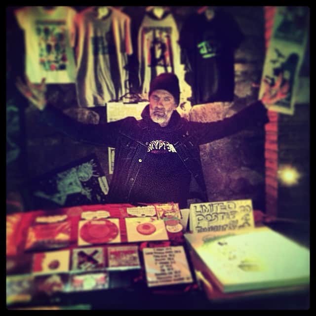 ジョン・スペンサー・ブルース・エクスプロージョンのインスタグラム：「#merch #ComeGetSome #BuyOrDie Don't be the most boring human being since Mussolini asked Adolf the way to the toilet at the Eagles Nest !」