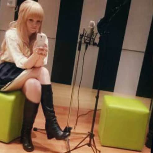 Saiさんのインスタグラム写真 - (SaiInstagram)「Me in the #recording #studio recording my singing voice for a song in a movie ♥ thank u all so much for all the good luck wishes to my carreer ♥ ★ #hoshisai #realdoll #doll #dollgirl #animegirl #animeirl #cosplayer #harajuku #japan #tokyo #kabukicho #shinjuku #shibuya #anime #girl #gyaru #sairu #vocalist #cute #takeshita」3月15日 5時16分 - hoshisai