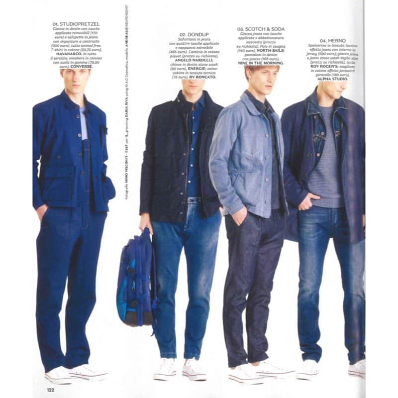 エナジーのインスタグラム：「Take a look to the amazing Energie's jeans on @24ilmagazine!」