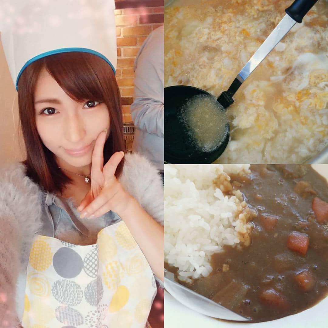 星野ナミのインスタグラム：「ナミズキッチンまたやりたいな🍳💕 みんなおかわりしてくれて嬉しかった💕」