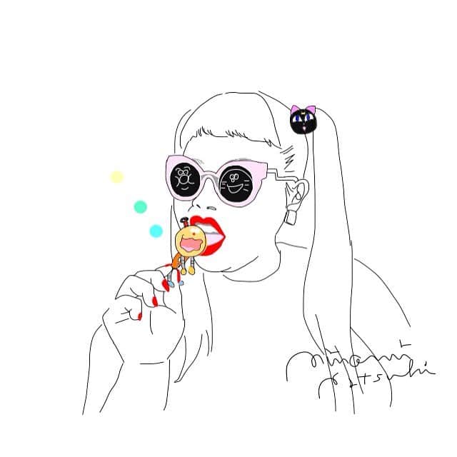 南夏希さんのインスタグラム写真 南夏希instagram むちむちshot 348 そうです ルナpボールです Illust Drawing Illustration Fashion Niceguy おしゃれ イラスト Art Design 落書き Illustrator 渡辺直美 ちゃん Watanabenaomi セーラームーン