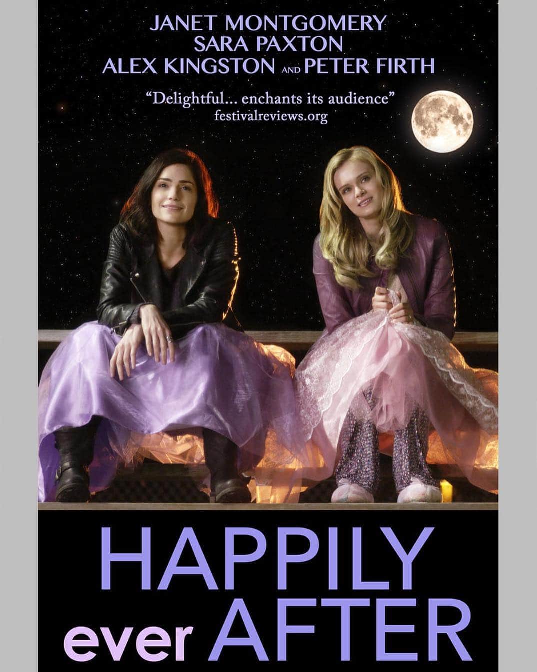 のインスタグラム：「My film ‪#HappilyEverAfter with ‪@/jayrmonty and ‪@/Sara_Paxton is out now on @itunesmovies ! Click the link in my bio to check it out on iTunes. Lots of love xx」