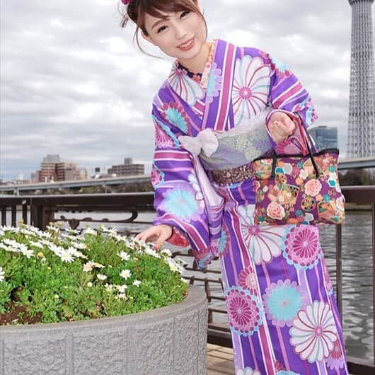成瀬彩さんのインスタグラム写真 - (成瀬彩Instagram)「紫着物♡素敵でした♡」3月2日 3時10分 - aya_naruse915983