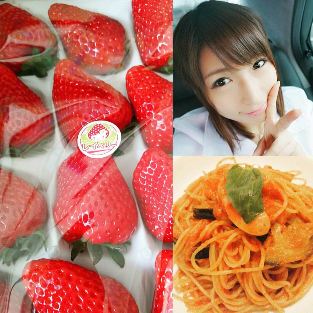 星野ナミのインスタグラム：「幸せ🍓💕」