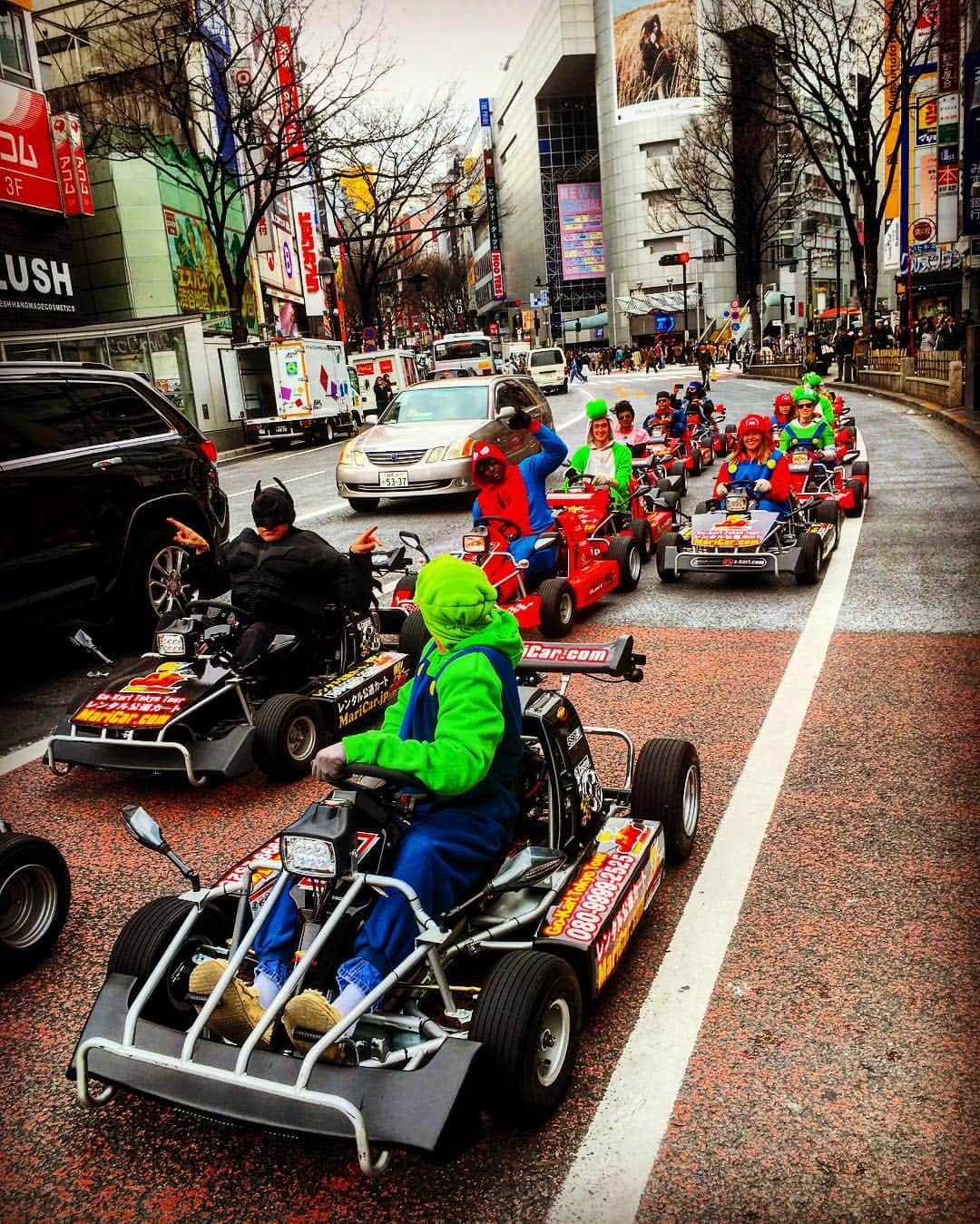 SHU-YAさんのインスタグラム写真 - (SHU-YAInstagram)「🏁🏁🏁 #マリオ#ルイージ#バットマン#スパイダーマン#ヨッシー#マリオ#ピーチ…#ビリ#ゴリラ」3月5日 13時30分 - shuya_mizuno