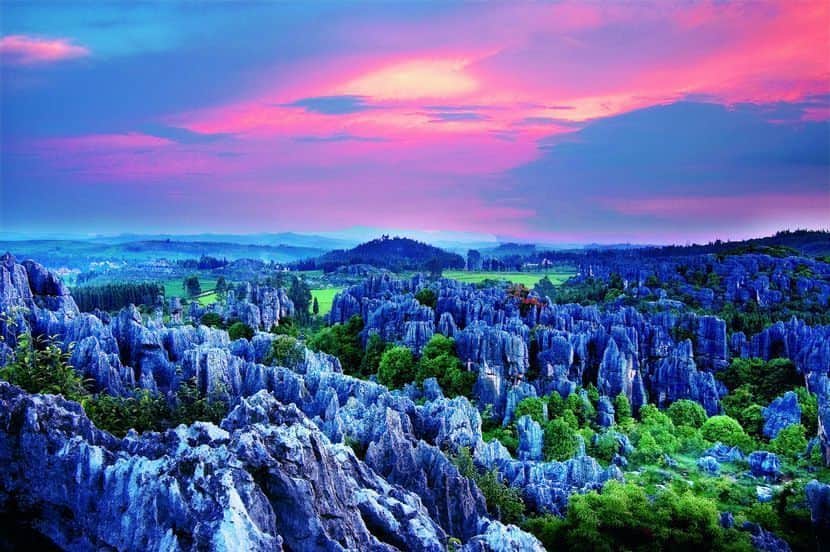 のインスタグラム：「#中国 #世界遺産 #中国南方カルスト #china #worldheritage #SouthChinaKarst」