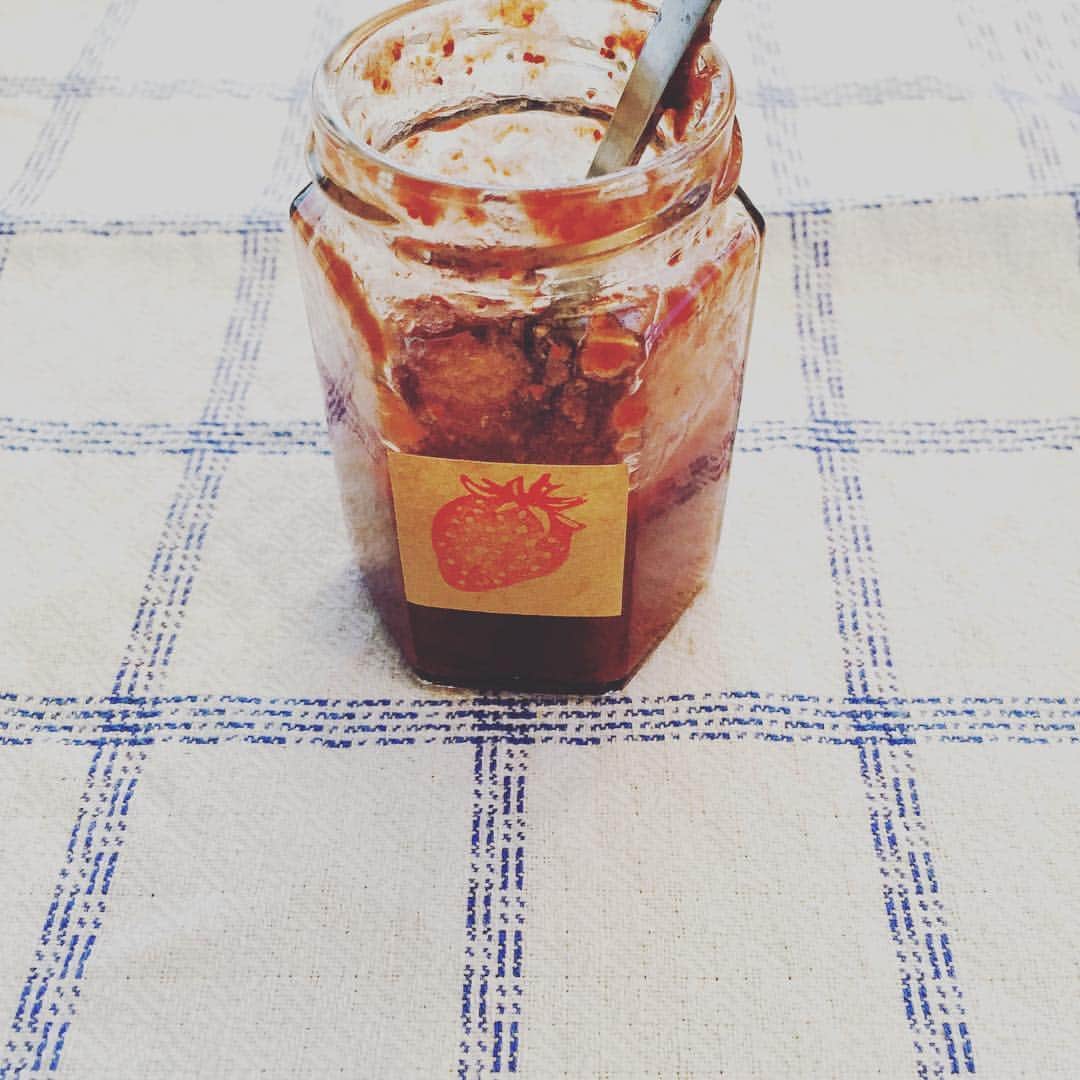 椎名直子さんのインスタグラム写真 - (椎名直子Instagram)「これ、すんごく美味しいです。 素材が生きてる！ ジューシーで甘酸っぱい🍓  沖縄からのお土産。 まなちゃんありがとう。 #森岡農園」3月11日 9時14分 - natadecoco
