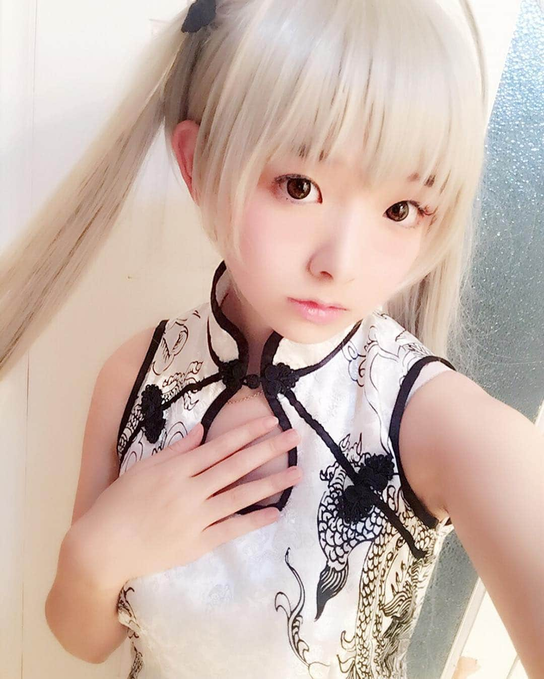 樱群さんのインスタグラム写真 - (樱群Instagram)「穹 #selfie #自撮リ #コスプレ」4月6日 18時46分 - sakura.gun